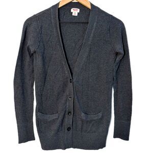 Mossimo Supply Co. Dark Gray Cardigan Sweater Women’s SP.